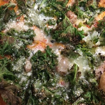 Pizzeria Toro - Lamb meatball pizza, closeup - Pizza Near Me - Durham, North Carolina
