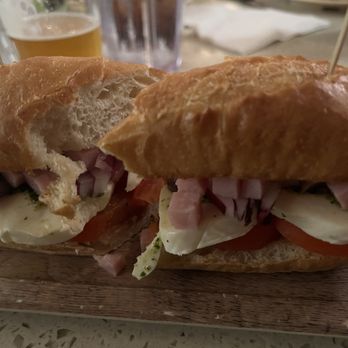 Pirilo - The Bocatta Mediterránea is a vegetarian sandwich. You can add meat to it. Not necessary. - Pizza Near Me - San Juan, Puerto Rico