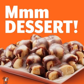 Little Caesars - a plate of dessert on an orange background - Pizza Near Me - Benson, Arizona Little Caesars - a plate of dessert on an orange background - Pizza Near Me - Benson, Arizona