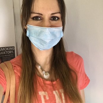 Delta Airlines - Masked up selfie! - Airlines Near Me - Sacramento, California