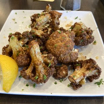 Cafe Petra - Overcooked fried cauliflower - Lebanese Near Me - Katy, Texas Cafe Petra - Overcooked fried cauliflower - Lebanese Near Me - Katy, Texas