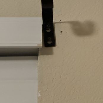 DC Renovations Handyman - Remounted and unsquare curtain rod holder - Flooring Near Me