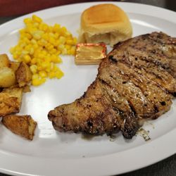 American Legion Post 328 - The Friday night steak dinner. Decent, very good tasting. Won't break the bank.