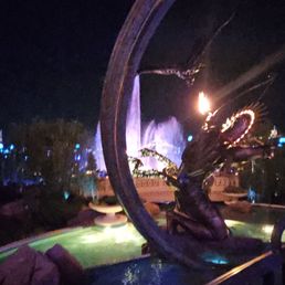 Water fountain show