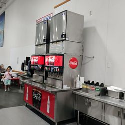 Coca-Cola self-service station