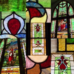 Cumberland First Baptist Church - Some of our beautiful stained glass