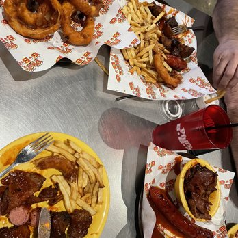 Phil's BBQ - What's left of dinner thus far! - Barbeque Near Me - Temecula, California