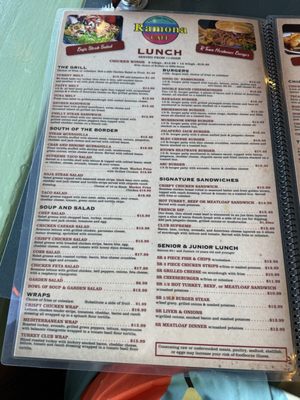 Menu photo 3 Ramona Cafe Ramona, CA