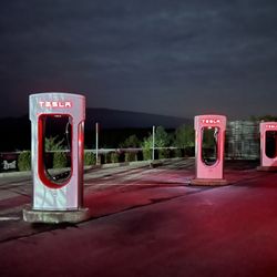 Tesla Supercharger - #strasburgva #teslasupercharger #preservefootprints