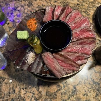 Novikov Miami - A5 WAGYU RIBEYE "CAP" * 60z - Chinese Near Me - Miami, Florida Novikov Miami - A5 WAGYU RIBEYE "CAP" * 60z - Chinese Near Me - Miami, Florida
