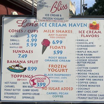 Len's Hot Dog Haven - Menu - Hot Dogs Near Me - Pawtucket, Rhode Island