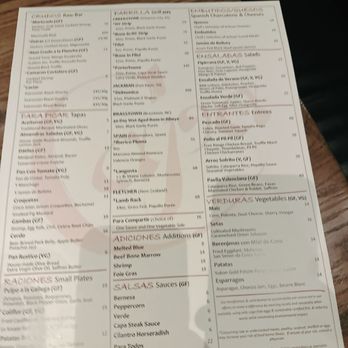 Capa - Menu - Spanish Near Me - Lake Buena Vista, Florida
