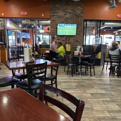 This location has a very large seating area
