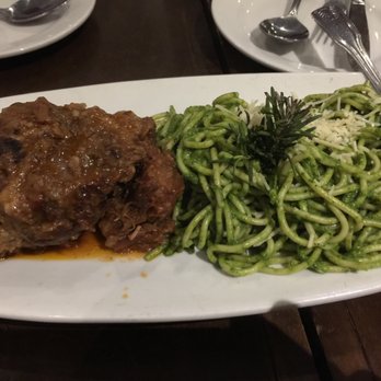 El Rocoto - Oxtail with pesto spaghetti - Peruvian Near Me - Gardena, California El Rocoto - Oxtail with pesto spaghetti - Peruvian Near Me - Gardena, California