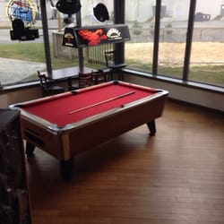 The Clubhouse Sports Bar and Grill - Pool table area
