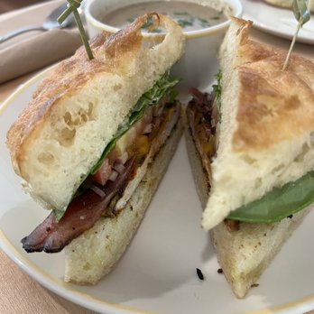 Pals Sandwiches - Focaccia Chicken Club and mushroom soup - Sandwiches Near Me - Edmonton, Alberta Pals Sandwiches - Focaccia Chicken Club and mushroom soup - Sandwiches Near Me - Edmonton, Alberta