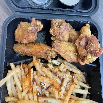Zero Degrees - Lemon pepper Crispy Chicken Wings Combo - Bubble Tea Near Me - Arlington, Texas Zero Degrees - Lemon pepper Crispy Chicken Wings Combo - Bubble Tea Near Me - Arlington, Texas