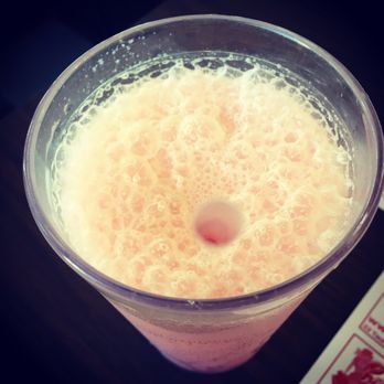 Joe's Diner - Strawberry frappe- they give you enough to fill this cup twice! - Breakfast & Brunch Near Me - Taunton, Massachusetts