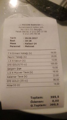 Menu photo 1 Fıccın Istanbul, 34 Menu photo 1 Fıccın Istanbul, 34