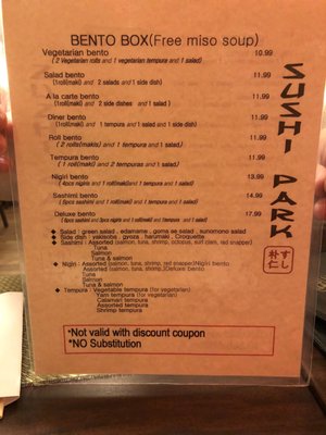 Menu photo 8 Sushi Park Winnipeg, MB Menu photo 8 Sushi Park Winnipeg, MB