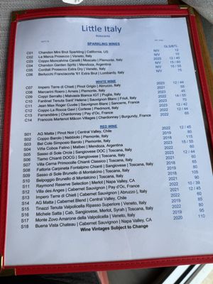 Menu photo 7 Little Italy Restaurant Katy, TX Menu photo 7 Little Italy Restaurant Katy, TX