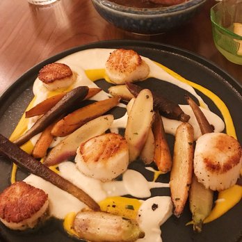 Alewife - Seared scallops, definitely recommend! - Seafood Near Me - Richmond, Virginia Alewife - Seared scallops, definitely recommend! - Seafood Near Me - Richmond, Virginia