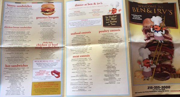 Menu photo 7 Ben & Irv's Huntingdon Valley, PA Menu photo 7 Ben & Irv's Huntingdon Valley, PA