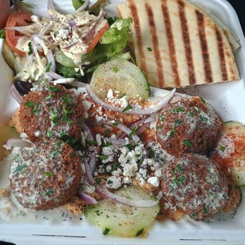 Yalla Shawarma - Loaded Hummus - Food Trucks Near Me - Santa Fe, New Mexico