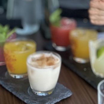 La Popular - Aguas Fresca Flight and Margarita Flight, Horchata - Mexican Near Me - Roseville, California