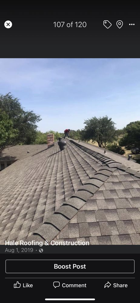 Slide of Hale Roofing & Construction