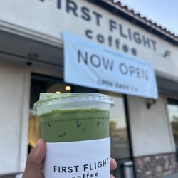First Flight Coffee - Matcha latte