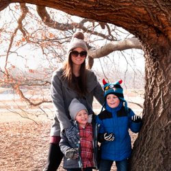 Olathe Community Center - Great spot for family photos at the Olathe Community Center