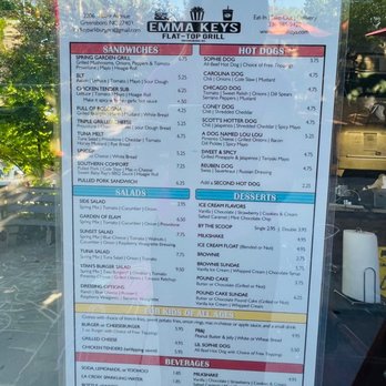 Emma Keys - Menu - American Near Me - Greensboro, North Carolina Emma Keys - Menu - American Near Me - Greensboro, North Carolina