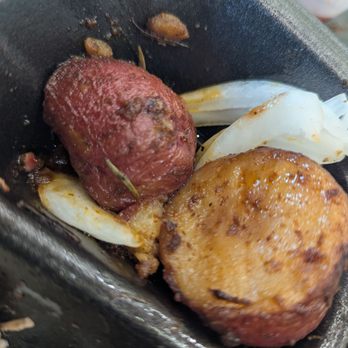 Texas Best Smokehouse - Roasted potatoes , great bold flavors of rosemary and spices - Smokehouse Near Me - Tyler, Texas