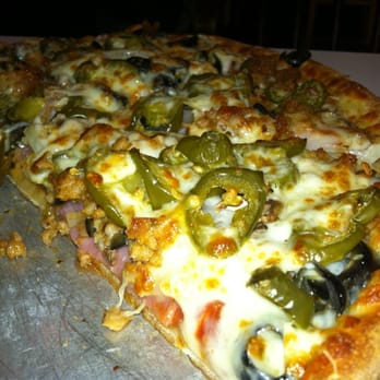 Major League Pizza - The Homerun with added jalepenos!! Yum!! - Pizza Near Me - Everett, Washington