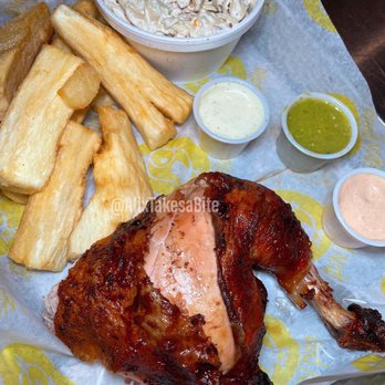 Spin Pollo - Quarter Chicken Regular With Two Sides - Peruvian Near Me - Falls Church, Virginia