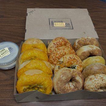 Yuma Bagel Co. - Bakers Dozen - Breakfast & Brunch Near Me - Yuma, Arizona Yuma Bagel Co. - Bakers Dozen - Breakfast & Brunch Near Me - Yuma, Arizona