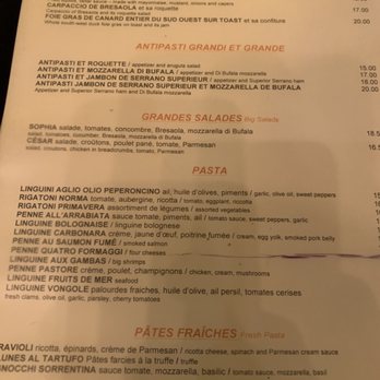 Villa Sophia - Italian Near Me - Paris, 75 Villa Sophia - Italian Near Me - Paris, 75