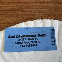 Lee Lawnmower