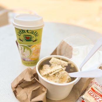Cathedral Plaza Cafe - Lentil vegetable soup and an oat milk latte. - Cafes Near Me - Los Angeles, California Cathedral Plaza Cafe - Lentil vegetable soup and an oat milk latte. - Cafes Near Me - Los Angeles, California