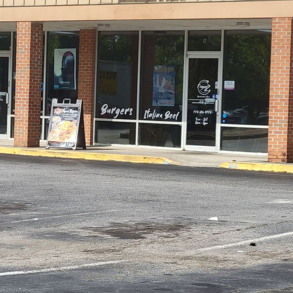 Fingerz - Front of restaurant - Soul Food Near Me - Snellville, Georgia