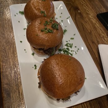 Barrel & Brew Craft Bar + Kitchen - Sliders - my boyfriend ordered these and he really enjoyed - Cocktail Bars Near Me - New Milford, New Jersey Barrel & Brew Craft Bar + Kitchen - Sliders - my boyfriend ordered these and he really enjoyed - Cocktail Bars Near Me - New Milford, New Jersey