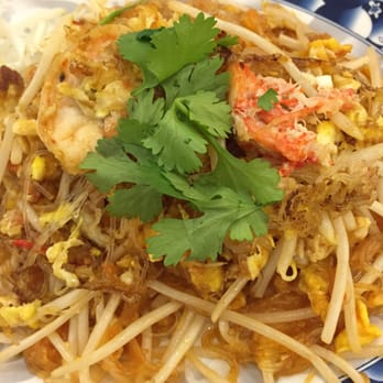 Thai Lovers - Close-up of the stir-fried glass noodles - Thai Near Me - San Jose, California