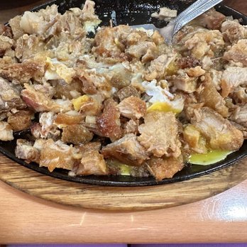 Ruby-Gin Filipino American Cuisine - Sisig - salt and vinegar fried pork (FAVE!) - Filipino Near Me - Pensacola, Florida Ruby-Gin Filipino American Cuisine - Sisig - salt and vinegar fried pork (FAVE!) - Filipino Near Me - Pensacola, Florida
