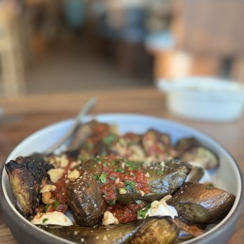 Mara - Fire-Roasted Eggplant ($10) - Mediterranean Near Me - Honolulu, Hawaii Mara - Fire-Roasted Eggplant ($10) - Mediterranean Near Me - Honolulu, Hawaii