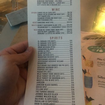 Morris American Bar - Drinks menu (June 2022) - Cocktail Bars Near Me - Washington, DC, District of Columbia