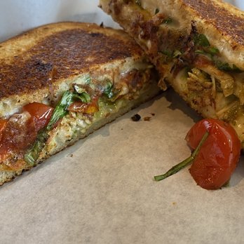 Toasted - UCF Area - Pesto chicken $7 - Burgers Near Me - Orlando, Florida