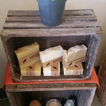 The Natural Sunflower - a shelf of soaps and soap bars - Health Markets Near Me - Glendale, Colorado The Natural Sunflower - a shelf of soaps and soap bars - Health Markets Near Me - Glendale, Colorado