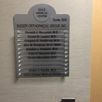 Risser Orthopedic Group - Front door marquee - Orthopedists Near Me - Arcadia, California Risser Orthopedic Group - Front door marquee - Orthopedists Near Me - Arcadia, California