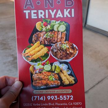 ANB Teriyaki Grill - Asian Fusion Near Me - Placentia, California